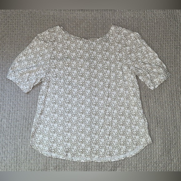 Angels 3/4 Sleeve Blouse women’s size medium floral - Picture 1 of 8